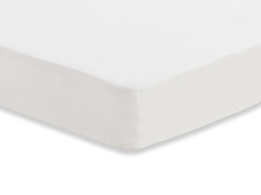 Jollein Hoeslaken Katoen Wit 60x120cm - Jollein - Babywinkel - 8717329355545