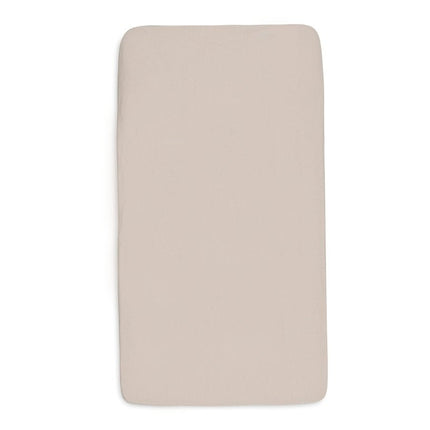 Jollein Hoeslaken Ledikant Oatmeal/Sand 60X120Cm 2St - Babywinkel - 8717329404021
