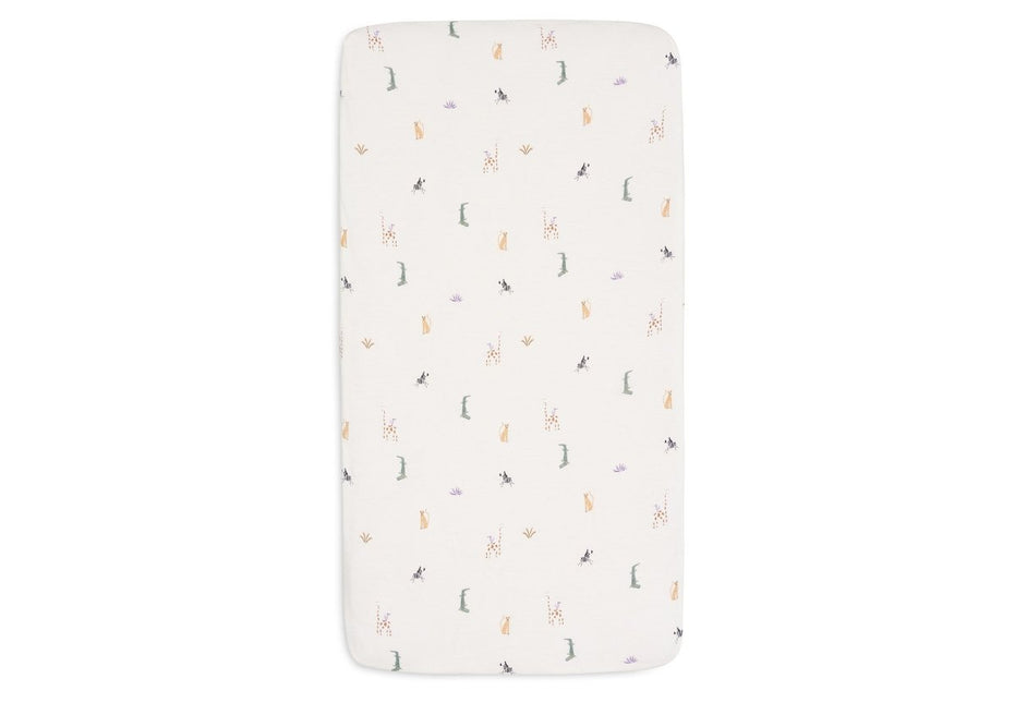 Jollein Hoeslaken Peuter Jersey Jungle Jambo 60 X 120 Cm koop je bij Babywinkel