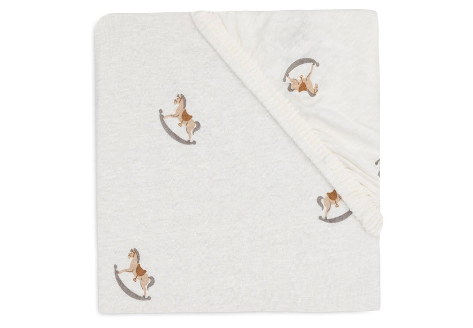 Jollein Hoeslaken Peuter Jersey Nostalgic Ride 60 X 120 Cm koop je bij Babywinkel