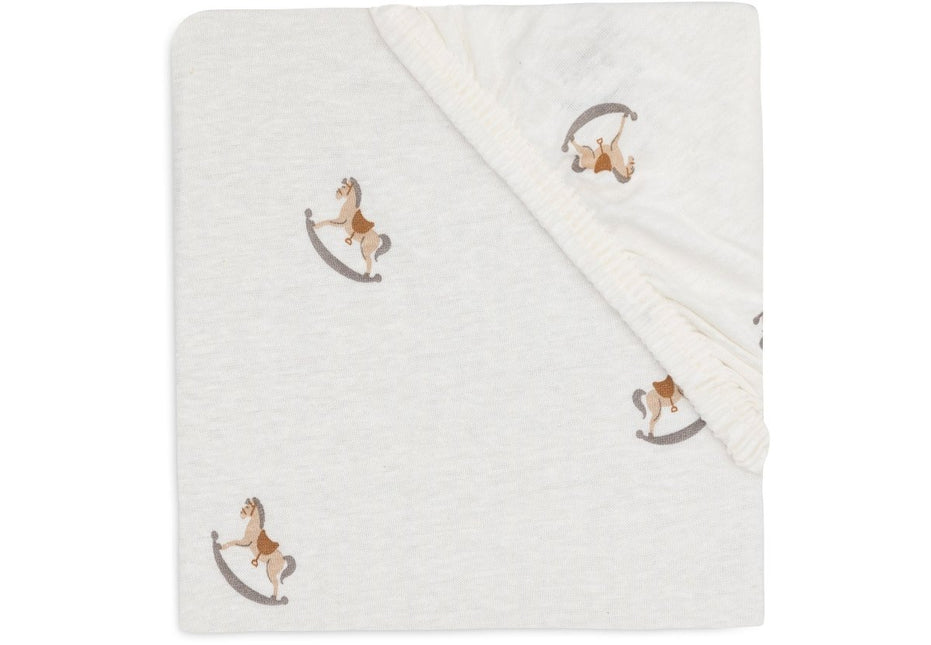 Jollein Hoeslaken Peuter Jersey Nostalgic Ride 70/75 X 140/150 Cm koop je bij Babywinkel