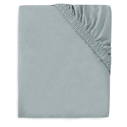 Jollein Hoeslaken Peuter Jersey Sea Green 70/75 X 140/150 Cm - Jollein - Babywinkel - 8717329387188