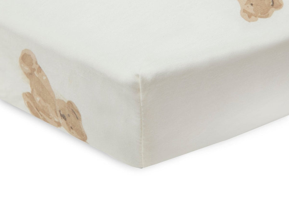 Jollein Hoeslaken Peuter Jersey Teddy Bear 70/75 X 140/150 Cm koop je bij Babywinkel