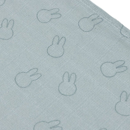 Jollein Hydrofiele Doek Miffy Silhouettes Sea Green 70 X 70 Cm 3St - Jollein - Babywinkel - 8717329388086