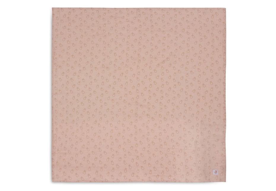 Jollein Hydrofiele Doek Miffy Silhouettes Wild Rose 115 X 115 Cm 2St - Jollein - Babywinkel - 8717329387980