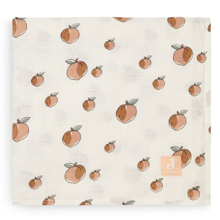 Jollein Hydrofiele Doek Peach 115x115cm 2st - Jollein - Babywinkel - 8717329362185