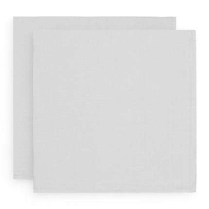 Jollein Hydrofiele Doek White 115x115cm 2st - Jollein - Babywinkel - 8717329360075