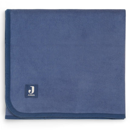Jollein Ledikantdeken Jeans Blue 100x150cm - Jollein - Babywinkel - 8717329362833