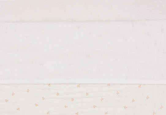 Jollein Ledikantlaken Slub Ivory 120X150cm koop je bij Babywinkel