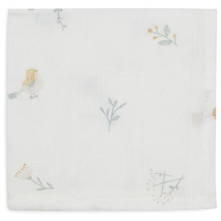 Jollein Monddoekje Lovely Birds 31 X 31 Cm 3St - Jollein - Babywinkel - 8717329388185
