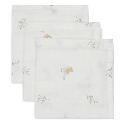 Jollein Monddoekje Lovely Birds 31 X 31 Cm 3St - Jollein - Babywinkel - 8717329388185