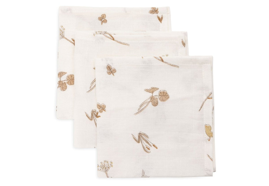Jollein Monddoekje Riverside 31 X 31 Cm 3St - Jollein - Babywinkel - 8717329388215