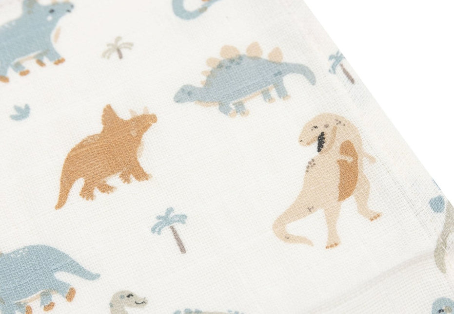 Jollein Monddoekje Roarsome 31 X 31 Cm 3St - Jollein - Babywinkel - 8717329388222