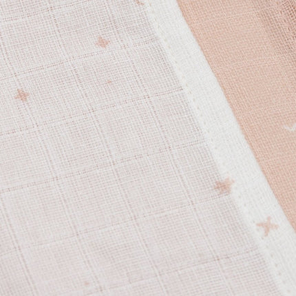 Jollein Monddoekje Twinkling Wild Rose 31 X 31 Cm 3St - Jollein - Babywinkel - 8717329388208
