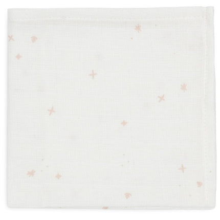Jollein Monddoekje Twinkling Wild Rose 31 X 31 Cm 3St - Jollein - Babywinkel - 8717329388208