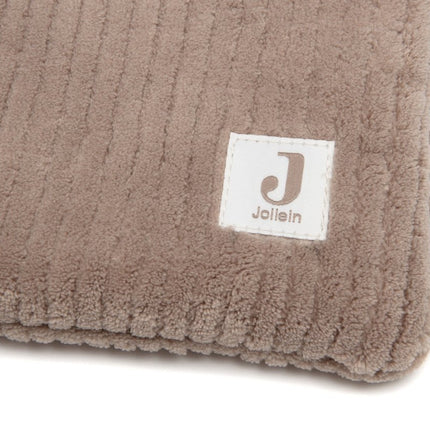 Jollein Opbergzak Cloudt Rib/ Milky Coffee - Babywinkel - 8717329399907