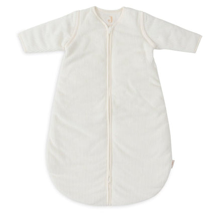 Jollein Slaapzak Baby Met Afritsbare Mouw Rond Rib Ivory - Jollein - Babywinkel - 8717329384569