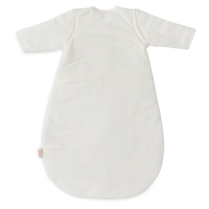 Jollein Slaapzak Baby Met Afritsbare Mouw Rond Rib Ivory - Jollein - Babywinkel - 8717329384569