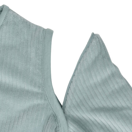 Jollein Slaapzak Baby Met Afritsbare Mouw Rond Rib Sea Green - Jollein - Babywinkel - 8717329384514