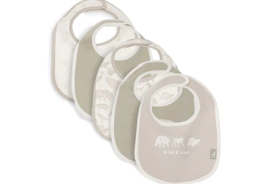 Jollein Slabbetje Animals 5St koop je bij Babywinkel