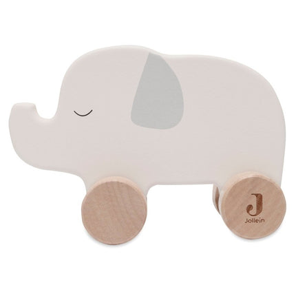 Jollein Speelgoed Auto Olifant Op Wielen Jungle Jambo - Jollein - Babywinkel - 8717329388642