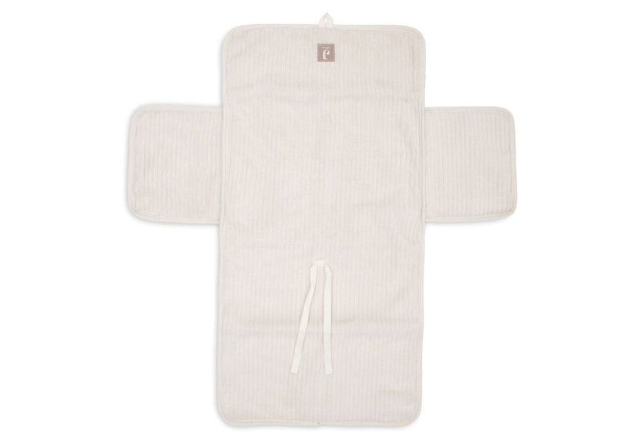 Jollein Verschoningsmat Cloudy Rib/Oatmeal - Babywinkel - 8717329401532
