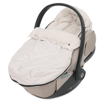 Jollein Voetenzak Embossed/ Sand - Babywinkel - 8717329399730