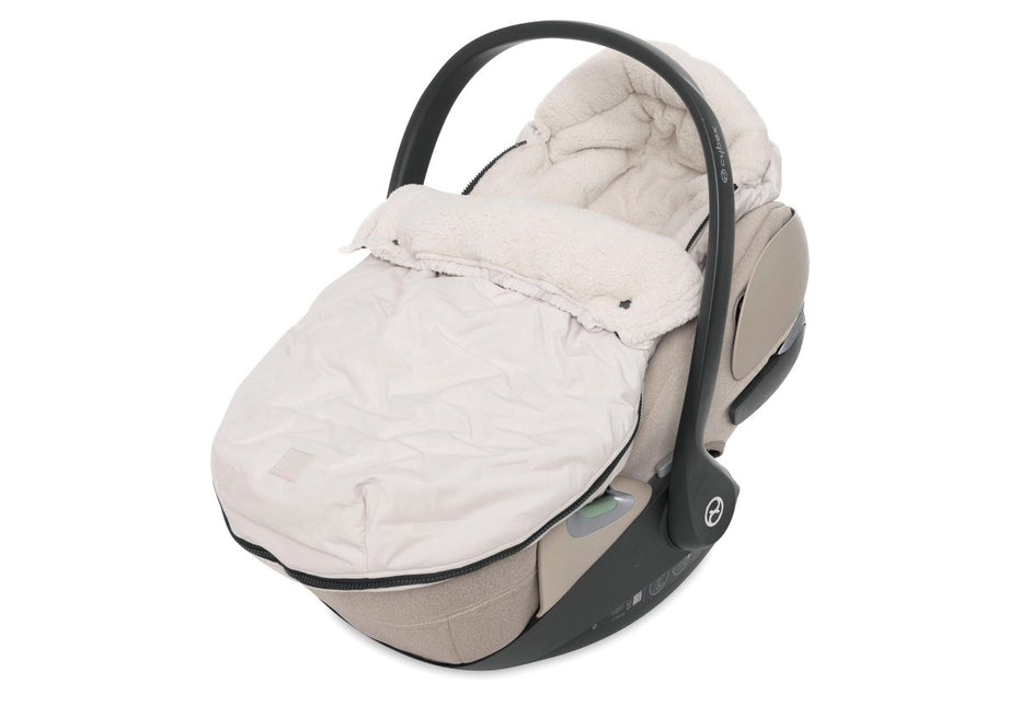Jollein Voetenzak Embossed/ Sand - Babywinkel - 8717329399730