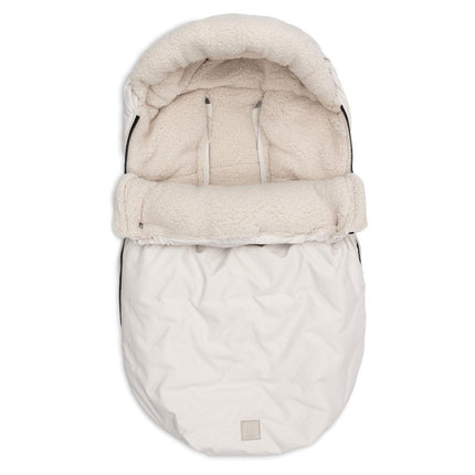 Jollein Voetenzak Embossed/ Sand - Babywinkel - 8717329399730