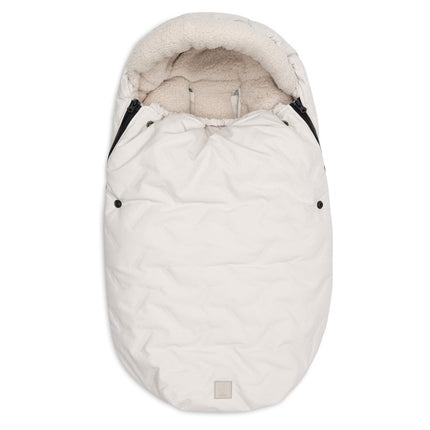 Jollein Voetenzak Embossed/ Sand - Babywinkel - 8717329399730
