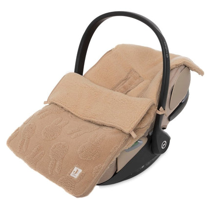 Jollein Voetenzak Miffy/ Jacquard/Teddy - Biscuit 0 - 3 Mnd - Babywinkel - 8717329399709