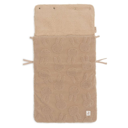 Jollein Voetenzak Miffy/ Jacquard/Teddy - Biscuit 0 - 3 Mnd - Babywinkel - 8717329399709
