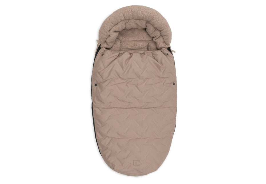 Jollein Voetenzak Milky Coffee - Babywinkel - 8717329399723