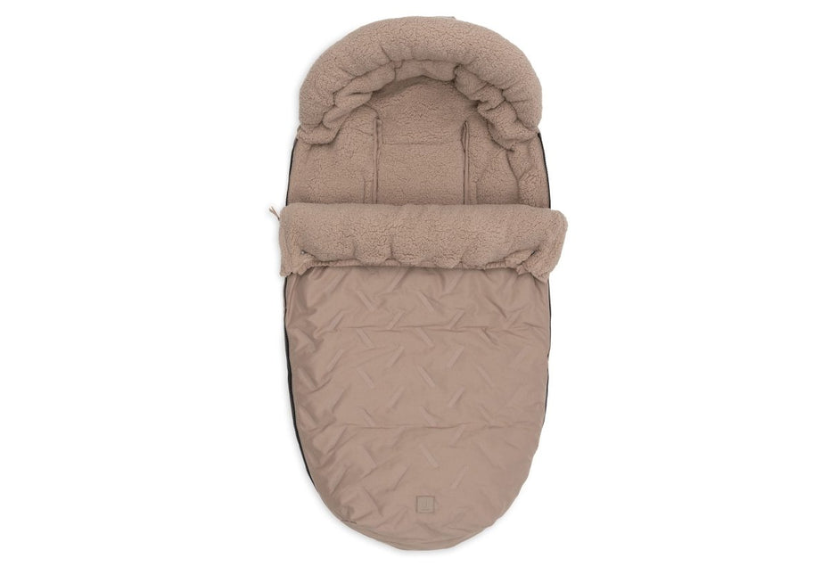 Jollein Voetenzak Milky Coffee - Babywinkel - 8717329399723