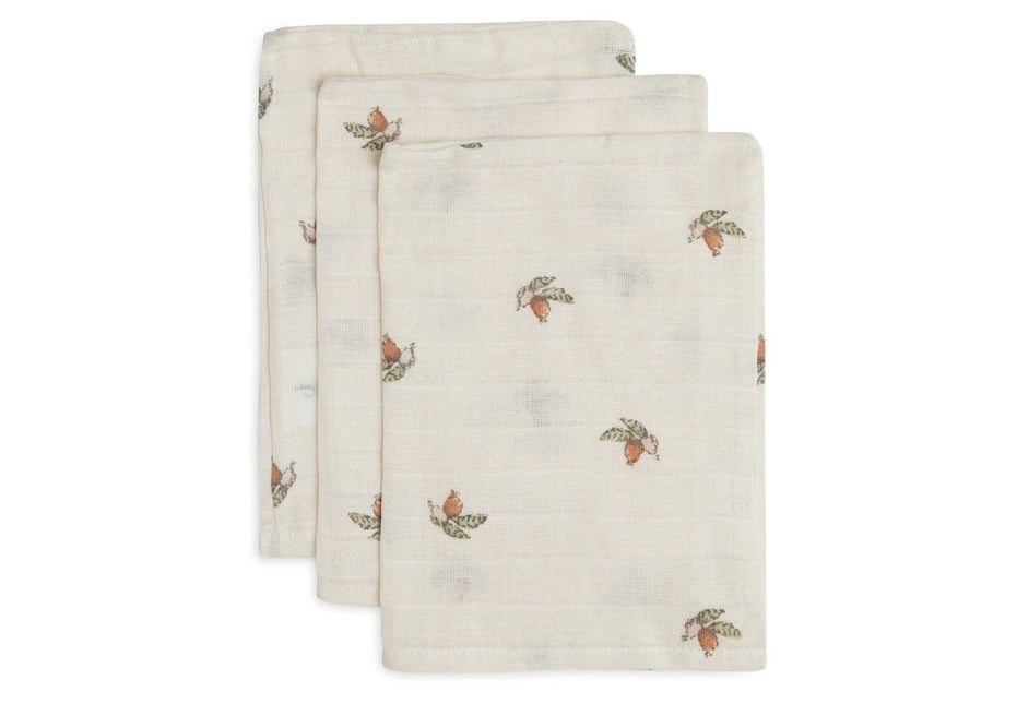 Jollein Washandje Hydrofiel Rosehip 3st - Jollein - Babywinkel - 8717329373365