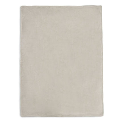 Jollein Wiegdeken Basic Knit Nougat/Fleece 75x100cm - Jollein - Babywinkel - 8717329366114