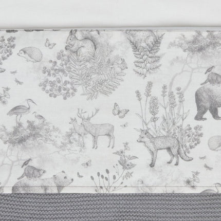 Jollein Wieglaken Forest Animals 75x100cm - Jollein - Babywinkel - 8717329365971