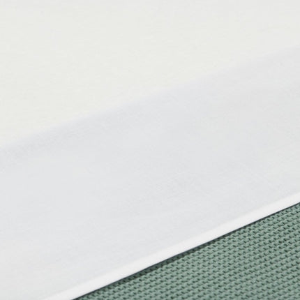 Jollein Wieglaken White 75x100cm - Jollein - Babywinkel - 8717329355460