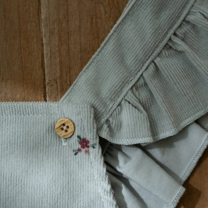 Jurkje mouwloos Fairy Green Flower - Babywinkel - 8721122581940