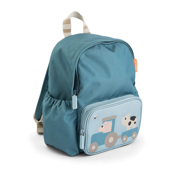 Kids backpack Tiny farm Blue 7,5 L - Babywinkel - 5712643059974