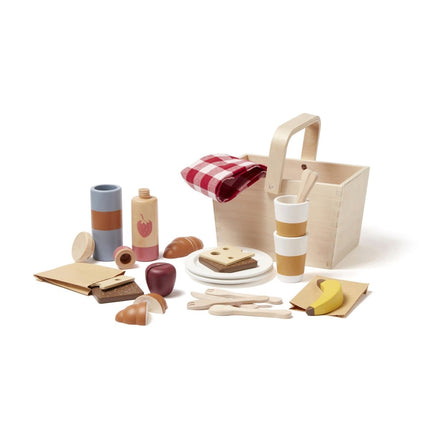 Kid's Concept Houten Speelgoed Picknick Set - Kid's Concept - Babywinkel - 7340028731498