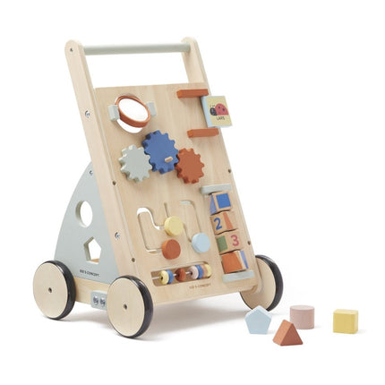 Kid's Concept Loopwagen Met Activiteiten Edvin Fs - Kid's Concept - Babywinkel - 7340028732556
