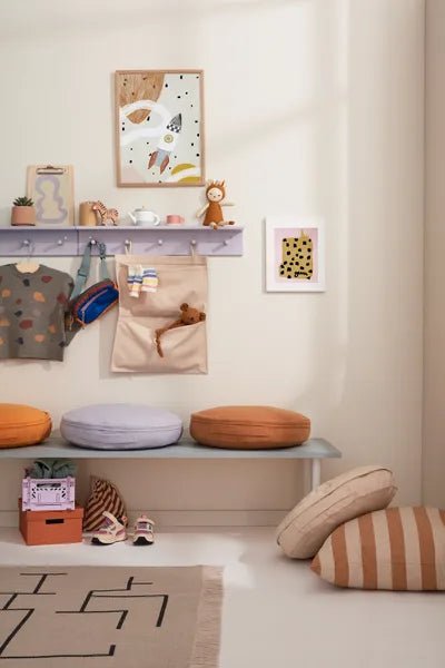 Kid's Concept Wandplank Star Lila met Haken koop je bij Babywinkel