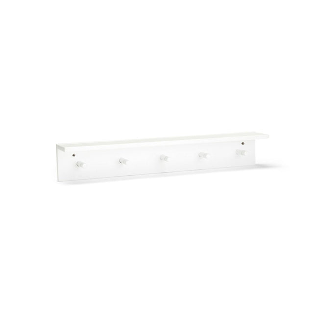 Kid's Concept Wandplank Star Wit met Haken koop je bij Babywinkel