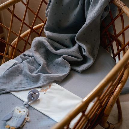 Paño hidrófilo 120x120 - Azul Denim Puro