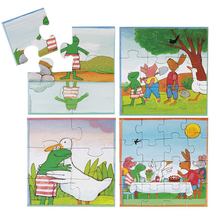 Kikker 4 - In 1 Puzzel - Babywinkel - 8716473240110