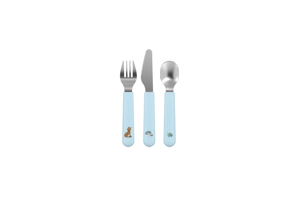Kinderbestekset Mepal Mio 3 - delig - Forest Friends - Babywinkel - 8720294049159