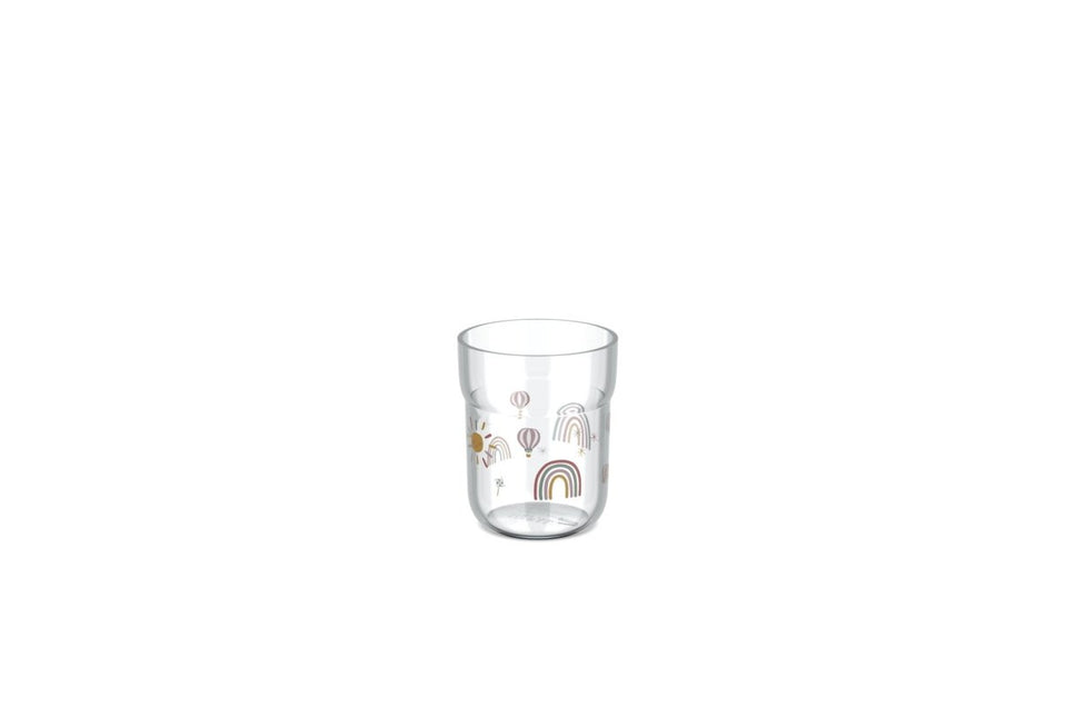 Kinderglas Mepal Mio 250 ml - Sunshine & Rainbow - Babywinkel - 8720294048947