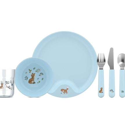 Kinderserviesset Mepal Mio 6 - delig - Forest Friends - Babywinkel - 8720294049173