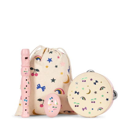 Konges Sløjd Muziekinstrumenten Set Rainbow Twinkle koop je bij Babywinkel